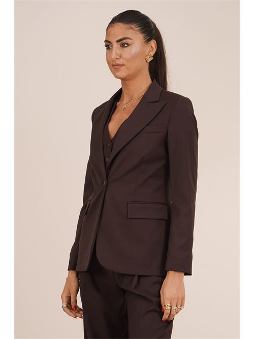 Giacca monopetto moro The First | 828 VIENNAMORO